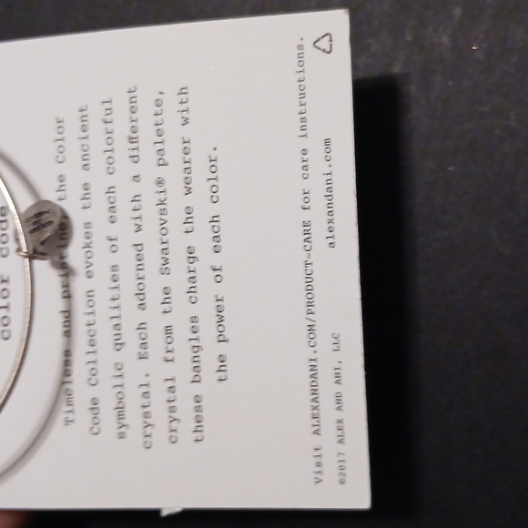 NWT Alex and Ani red magma crystal bracelet - Picture 4 of 6